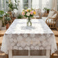 Camellia Lace Jacquard Tablecloth - image 1