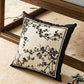 Vintage Plum Blossom Sofa Slipcover - Throw Pillow - 17" x 17" - image 2