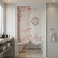 Ownkoti Cherry Blossom Waterproof Doorway Curtain - image 2