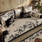 Vintage Plum Blossom Sofa Slipcover - image 1