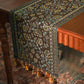 Ownkoti Vintage Branch Jacquard Tassel Table Runner - image 11