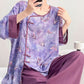 Ownkoti Purple Butterfly Eastern-Inspired Loungewear Set - image 4