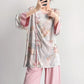 Ownkoti Pink Floral Eastern-Inspired Loungewear Set - image 4