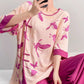 Ownkoti Artsitic Butterfly Eastern-Inspired Loungewear Set - image 3