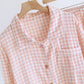 Gingham Pure Cotton Pajama Set - image 3