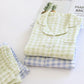 Matching Couples Plaid Cotton Gauze Pajamas - image 2