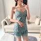 Leopard Lace Trim Cami Shorts Robe Set - image 7