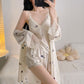 Butterfly Silky Lace Trim Cami Pajama Set - image 2