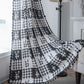 Rustic Bunny & Plaid Curtain with Tassel - image 3