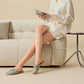 Ownkoti Embroidery Linen Slippers with Closed Toe - image 6