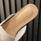 Elegant Floral Embroidery Pointed-Toe Mules - image 8