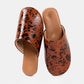 Vintage Marble Pattern Indoor Slippers - Brown - 2XL - image 9