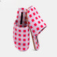 Breathable Satin-Touch Plaid House Shoes - image 10