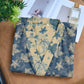 Unisex Maple Leaf Cotton Kimono Robe - image 3