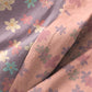 Purple Floral Cotton Gauze Kimono Robe - image 5