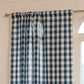 Country Style Grid Curtain with Tassels - image 22