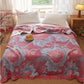 Rustic Floral Reversible Cotton Gauze Blanket - image 2