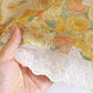 Yellow Floral Lace Trim Cotton Nightgown - image 7