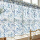 Botanical Linen Kitchen Curtain with Tassels - image 5