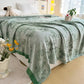 Artistic Botanical Bamboo Fiber Summer Blanket - image 9