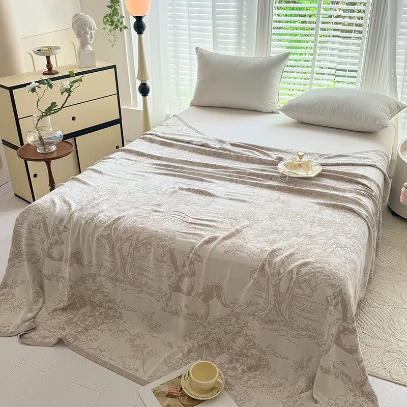 Tree Landscape Bamboo Fiber Blanket - image 9