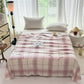 Classic Plaid Bamboo Fiber Blanket - image 1