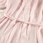 Solid Blush Kimono Robe Set - image 6