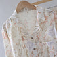 Muted Floral Cotton Gauze Pajama Set - image 4