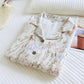Muted Floral Cotton Gauze Pajama Set - image 2