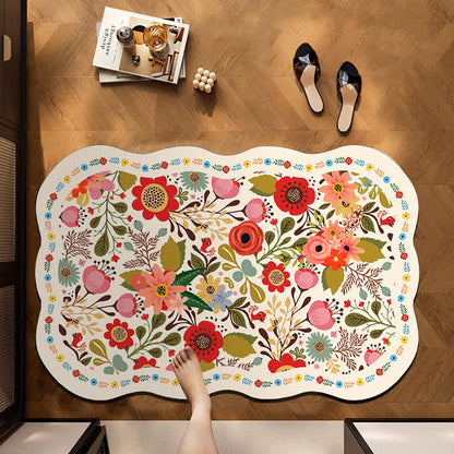 Refresh Botanical Diatom Mud Anti-Slip Mat - Wave - 23"W x 35"L - image 0