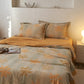 Cotton Gauze Jacquard Rustic Leaf Bedding - image 6