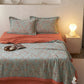Cotton Gauze Jacquard Floral & Bow Bedding - image 3