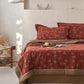 Cotton Gauze Jacquard Rustic Clover Bedding - image 2
