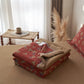 Cotton Gauze Jacquard Rustic Clover Bedding - image 12