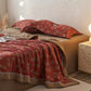 Cotton Gauze Jacquard Rustic Clover Bedding - image 1