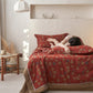 Cotton Gauze Jacquard Rustic Clover Bedding - image 8