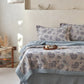 Cotton Gauze Jacquard Elegant Leaf Bedding - image 20