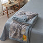 Cotton Gauze Jacquard Elegant Leaf Bedding - image 30