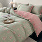 Vintage Floral Pure Cotton Gauze Bedding(4PCS) - image 1