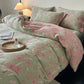 Floral & Butterfly Pure Cotton Gauze Bedding(4PCS) - image 1