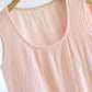 Solid Cotton Gauze Lace Loungewear Set - image 6