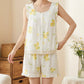 Osmanthus Ruffle Lace Sleeveless Loungewear Set - image 1