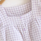 Ruffle Sleeve Gingham Cotton Pajama Set - image 8