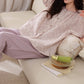 Lavender Cotton Printed Lounge Set - image 3