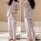 Botanical Floral Cotton Loungewear Set - image 4