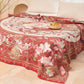 Medallion Floral Cotton Gauze Quilt Blanket - image 4