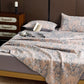 Vintage Floral Three-Layer Cotton Gauze Quilt - image 3