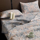Vintage Floral Three-Layer Cotton Gauze Quilt - image 5