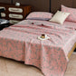 Farmhouse Floral Three-Layer Cotton Gauze Quilt - image 7