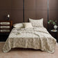 Farmhouse Floral Three-Layer Cotton Gauze Quilt - image 1